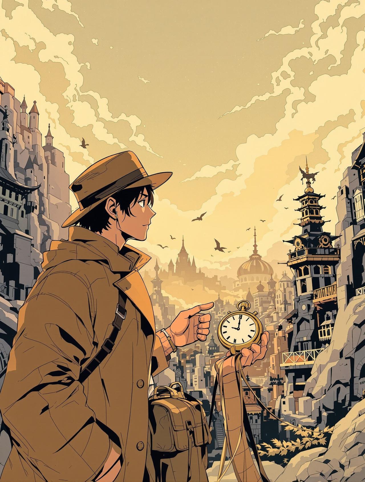 时空旅行者 - 妖精漫画封面